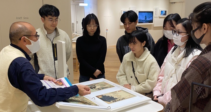 石井准教授の「キャリア形成」の授業でアドミュージアム東京を訪問しました | Professor Ishii and his class students visited The Ad Museum Tokyo