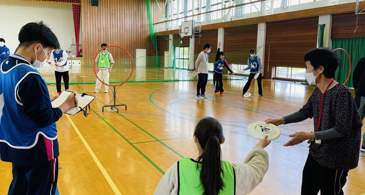 パラスポーツ教室のボランティア活動に参加しました(2022/04/30)