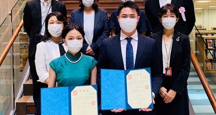 2022年度秋季学位授与式が行われました