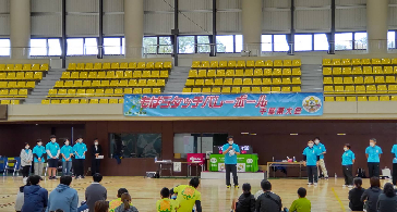 10月10日　第6回もばらタッチバレーボール千葉県大会に運営ボランティアとして参加
