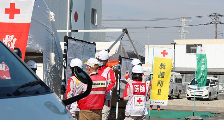 九都県市合同防災訓練に看護学生10名が参加