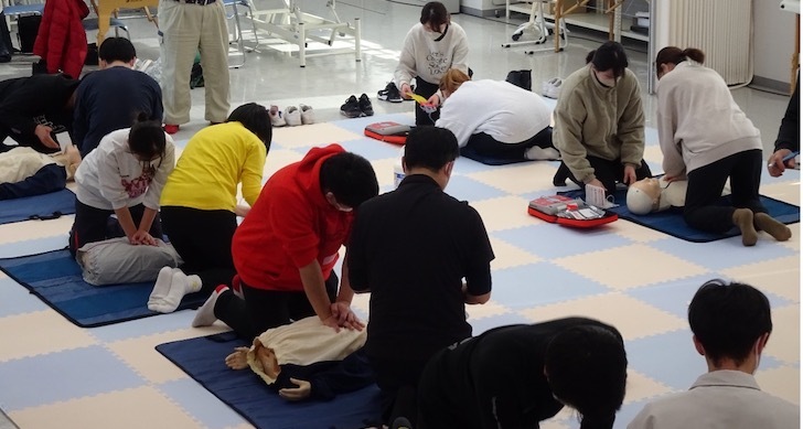 2月6日 赤十字救急法基礎講習会の開催