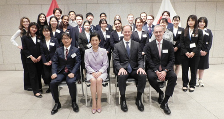 第14回日本・カナダ学生フォーラム 修了式がカナダ大使館で開催されました