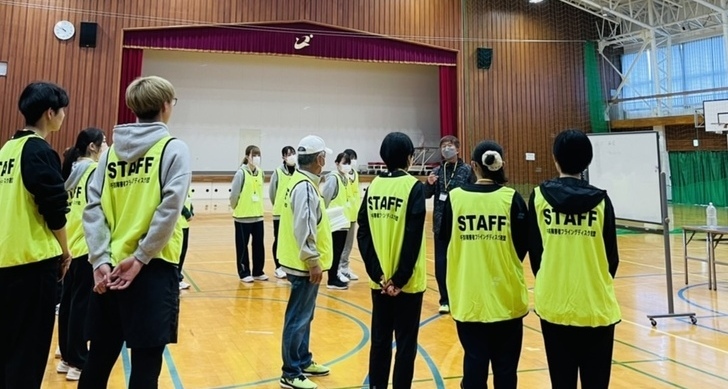 【学外授業】横芝光町“パラスポーツ教室”でのボランティア活動（2023/04/15）
