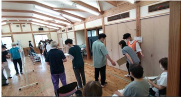 7月1日　地域活動実践-山武市内での体力測定会実施-