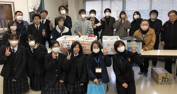 【地域とつながる】松尾高校の校内居場所カフェに本学科の４年生が参加