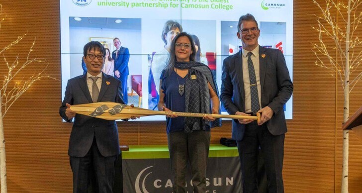 海外協定校カナダ Camosun Collegeより ”Board of Governors&#039;Award for Innovation and Community Partnership - 2024”を受賞