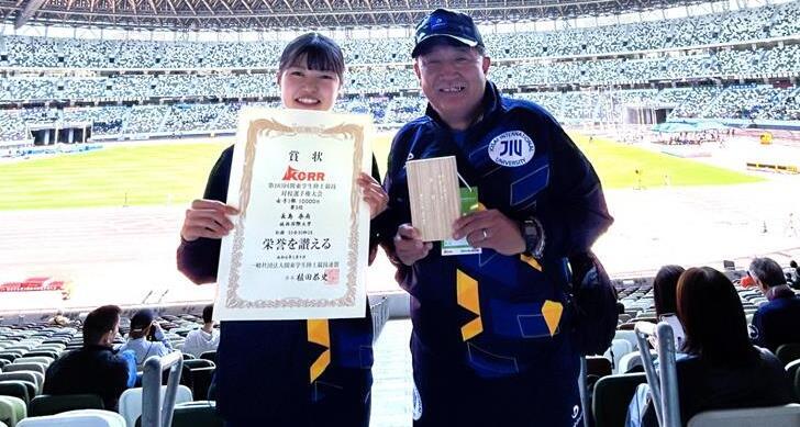 関東インカレで子ども福祉コースの長島さんが3位！