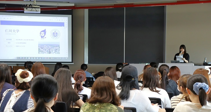 留学報告会～「基礎演習A」キャリア形成に向けた取り組み～