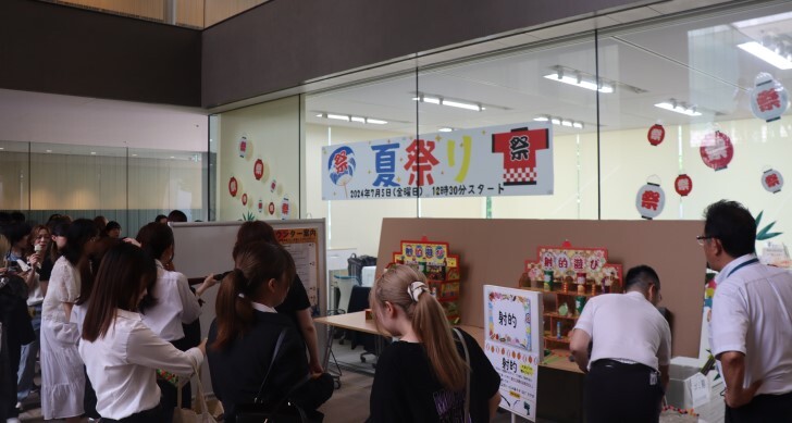 【学生広報スタッフ】夏祭りを取材