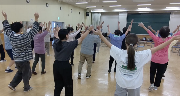 地域活動実践　―山武市内での体力測定会実施―