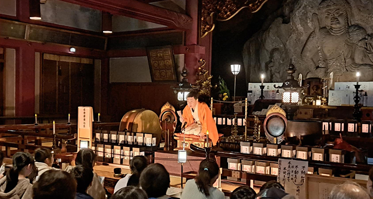 メディア学部教員と学生の取り組み：富山での落語会