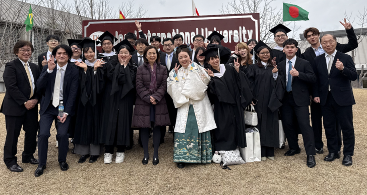 2024年度(秋学期)修了者の学位記授与式が開催されました | Congratulations for Graduation, Class of Fall 2024!