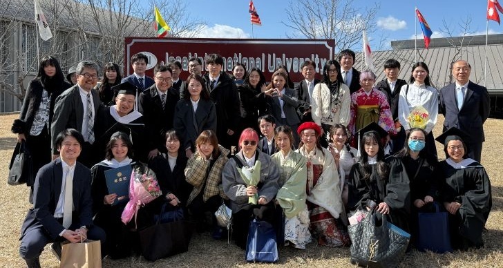 2025年度(秋学期)修了者の学位記授与式が開催されました | Congratulations for Graduation, Class of Autumn 2025!