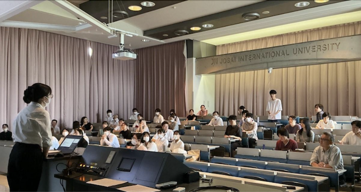 A report session was held for the first and second term practical training for fifth year students Faculty of Pharmaceutical Sciences