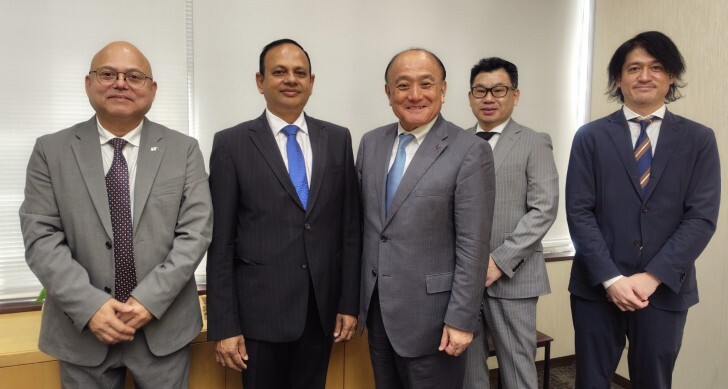 バングラディシュ人民共和国駐日大使が本学を表敬訪問されました