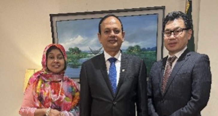バングラデシュ大使主催夕食会に黒澤教授が出席しました | Prof. Dr. Kurosawa attended the dinner hosted by the Bangladesh Ambassador