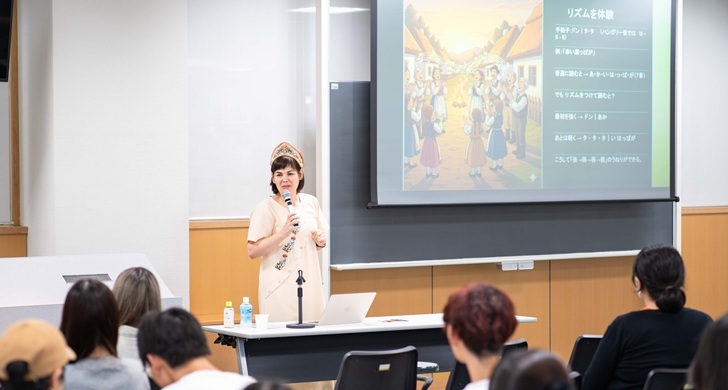 「ハンガリーに学ぶ、感じる：言葉の力」体験型ワークショップが開催されました