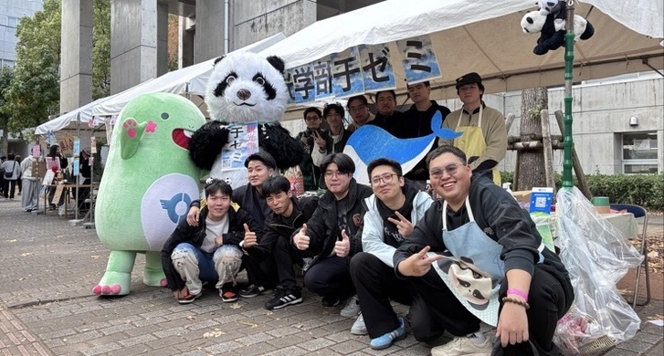 「湯・癒・于ゼミ」、第34回JIUフェスティバルで「癒しのキャンパス」を演出