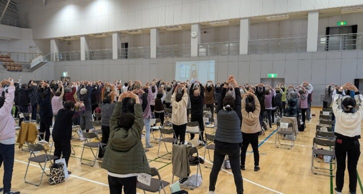 転倒予防をテーマにした公開講座を旭市で開催