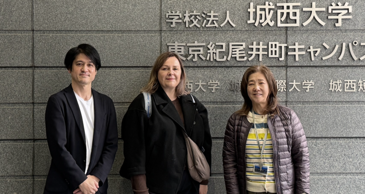 リールカトリック大学ESPOL一行の東京紀尾井町キャンパス訪問を小松悟朗国際教育センター部門長兼国際部長が出迎えました | Our Associate Prof. and Director of International Affairs, Dr. Komatsu welcomed the party from ESPOL, a part of of The Université Catholique de Lille