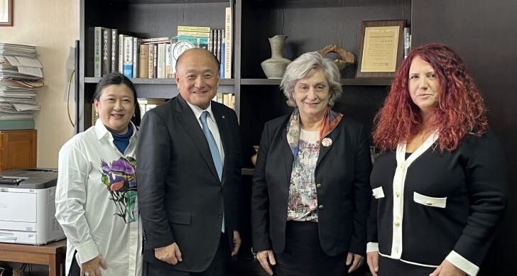 ディミトリエ・カンテミール・クリスチャン大学（ルーマニア）来学と学術交流協定締結