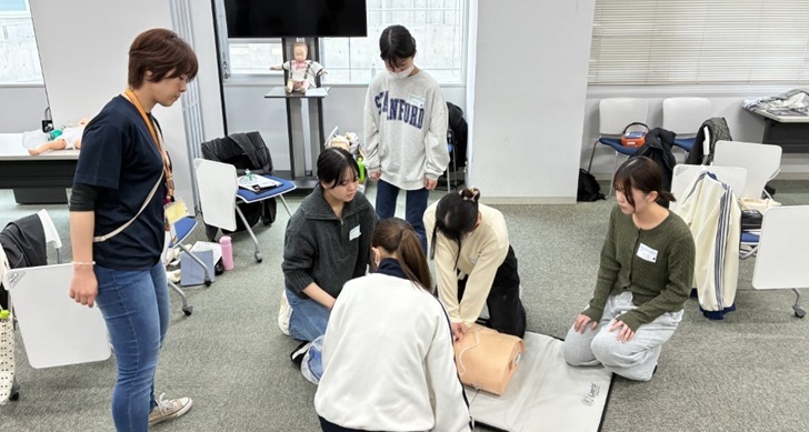Heart Code BLS研修会を学内で実施しました