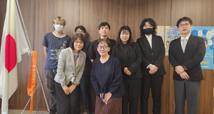 【官学連携・社会実装アクション】学生プロジェクトチームが、こども家庭庁を訪問。藤原朋子官房長と政策対話