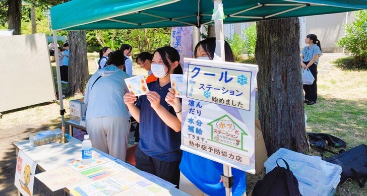 【地域とつながる】松尾高校 居場所カフェに学生が参加