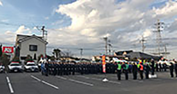 防犯と交通安全への取り組み 2016