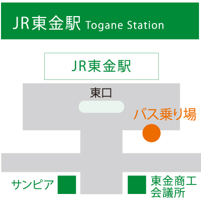 ＪＲ東金駅 東口ロータリー