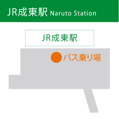 ＪＲ成東駅 改札口前