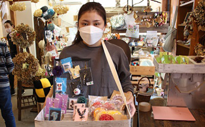 学園祭 販売準備の様子