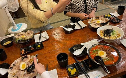 建陽大学校 日本食