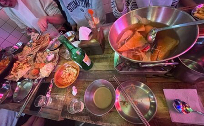建陽大学校 食事