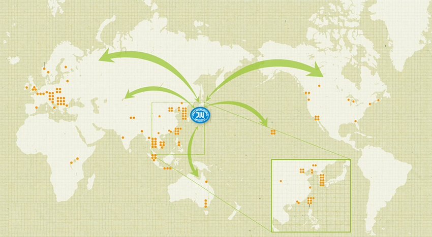 206 universities in 32 countries