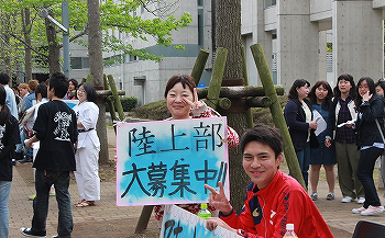 昨年の新入生歓迎の様子