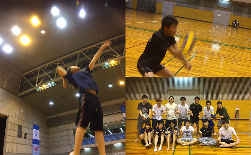 バレーボール部