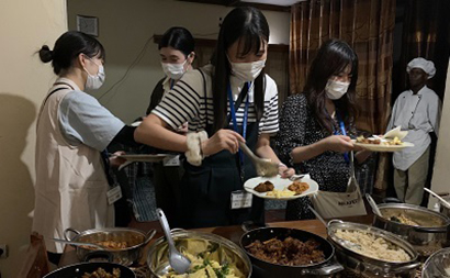 夕食