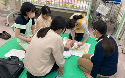 公衆衛生看護学活動論演習の演習風景