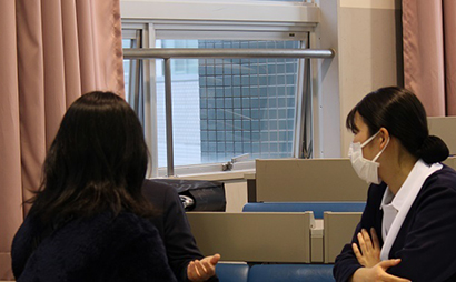 「学生との交流（２）」