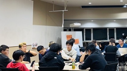 留学生歓迎会の様子