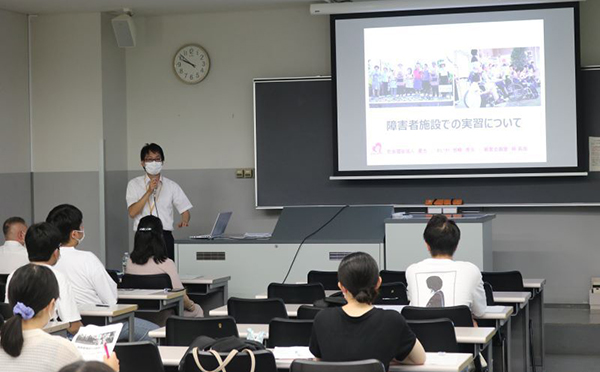 社会福祉士実習事前学習会の様子