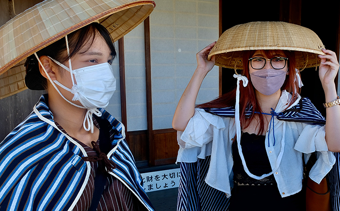 新居関所で江戸時代の観光客気分を味わいました