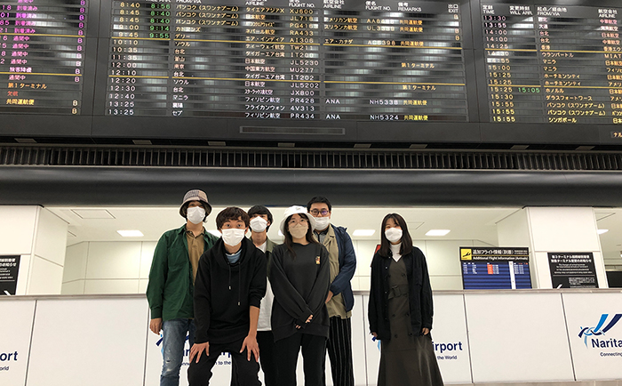 無事に帰国しました