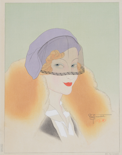 Paul Jacoulet,“Genre Prints from Around the World: A Parisian Lady,