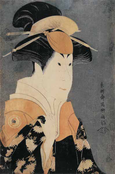 Tōshūsai Sharaku, Segawa Tomisaburō II as Yadorigi, wife of Ōgishi Kurando
