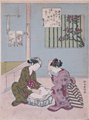 夏姿美人図